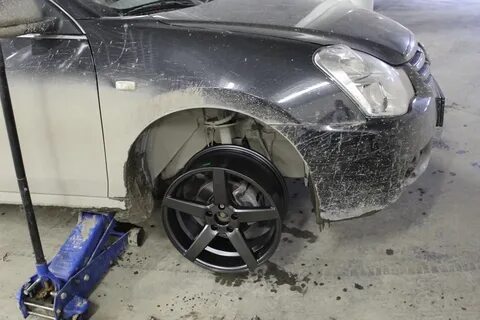 Almera g15 разболтовка