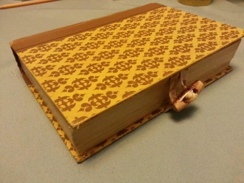 Как сделать книгу из картона