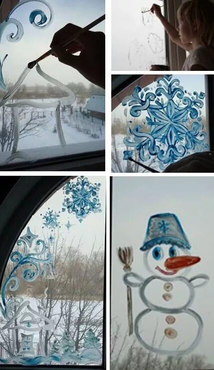 Как нарисовать снежинку на окне красками. Снежинки на окне гуашью. Как нарисовать снежинку на окне красками. Снежинки на окне гуашью. Снежинки гуашью.