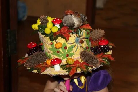 Шляпы осенние в садик своими руками