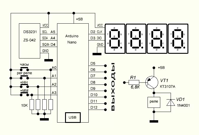 Цифровой термометр на atmega8 и ds18b20. Подключение электронных часов. Простейшие электронные часы на pic16f628a с подробно. Термометр на atmega8 и ds18b20 семисегментный. Кр145ик1901 схема часов на светодиодных индикаторах.