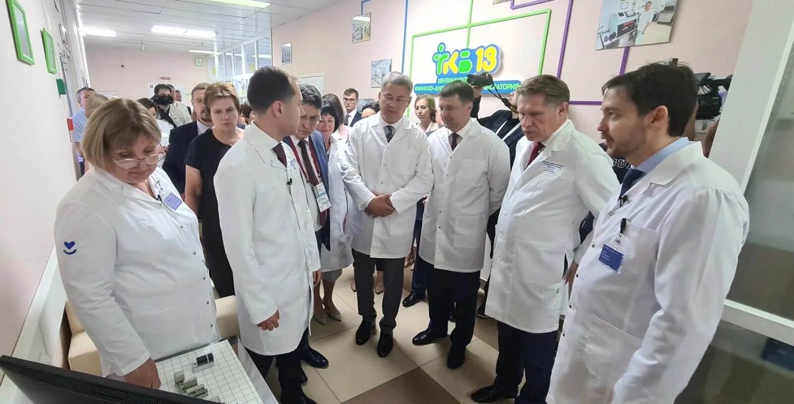 Мурашко посетил