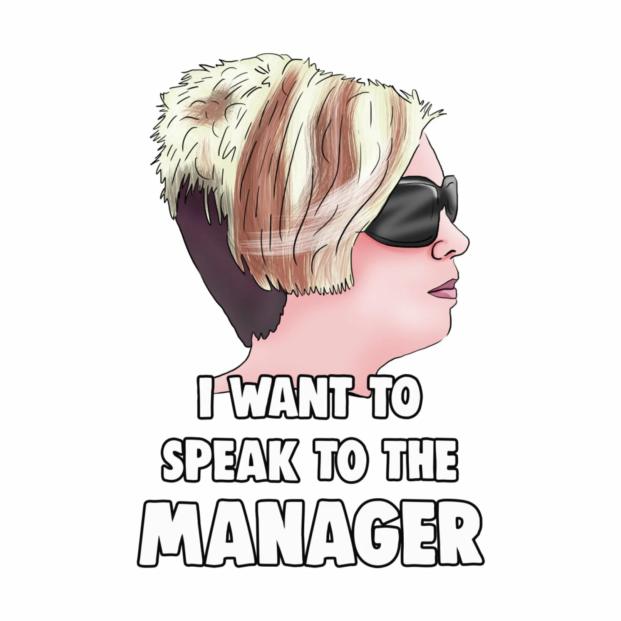 I speak hair. To speak. Karen speak with manager. Karen haircut meme. Can i speak to the manager.
