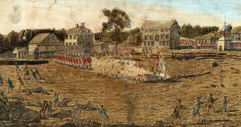 19 апреля 1775 год события
