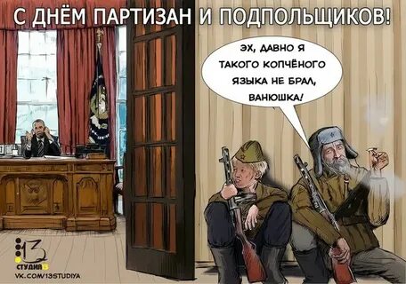 Анекдоты про партизан