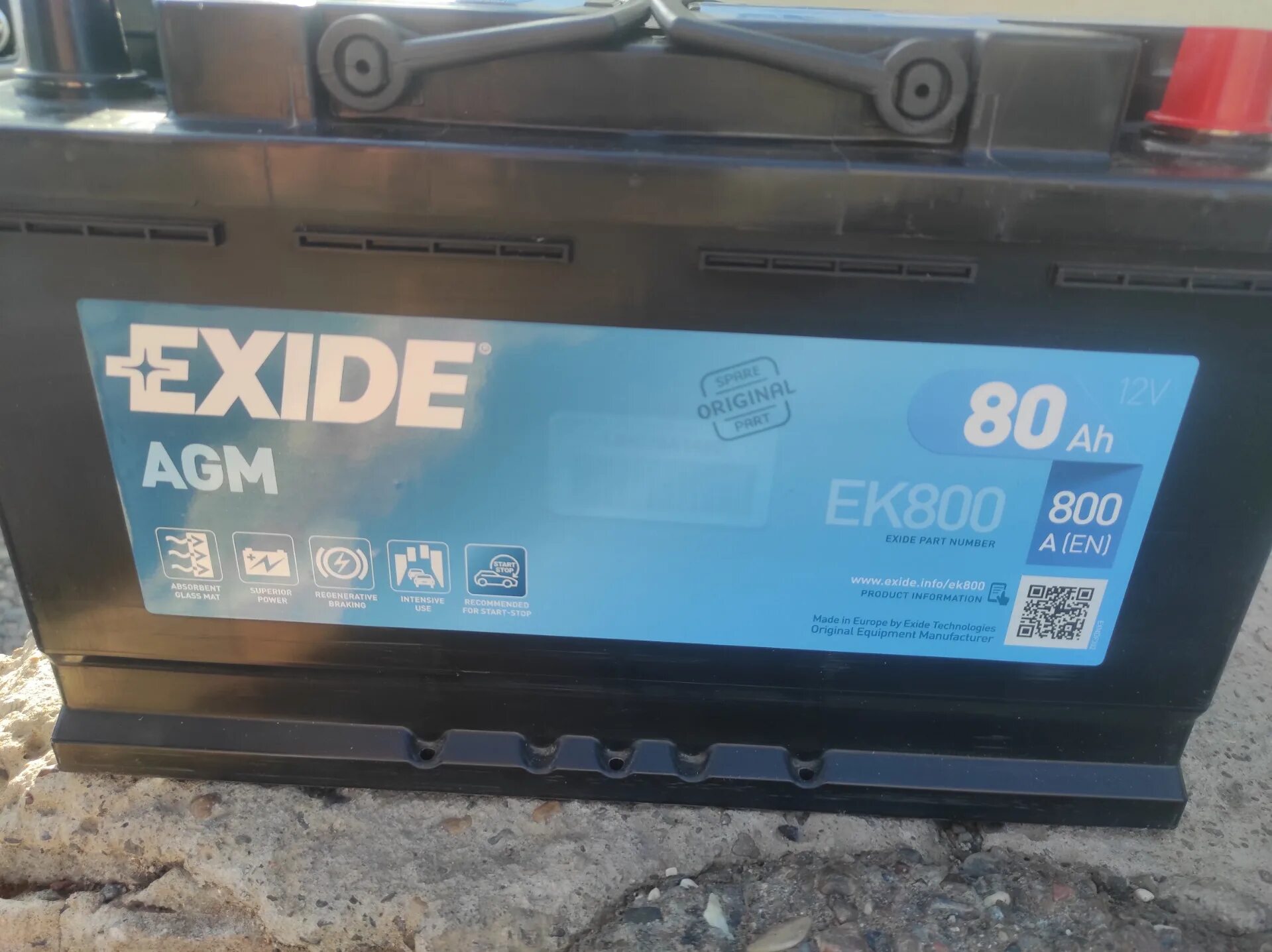 Exide ek800 agm. Exide 800 agm. Аккумулятор exide agm 80ah. Exide аккумулятор 800а старт-стоп. Exide start stop ek800.