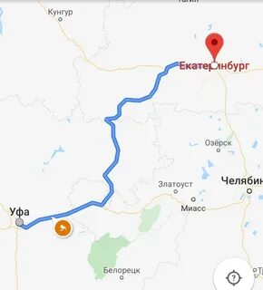 Екатеринбург до белоярский расстояние
