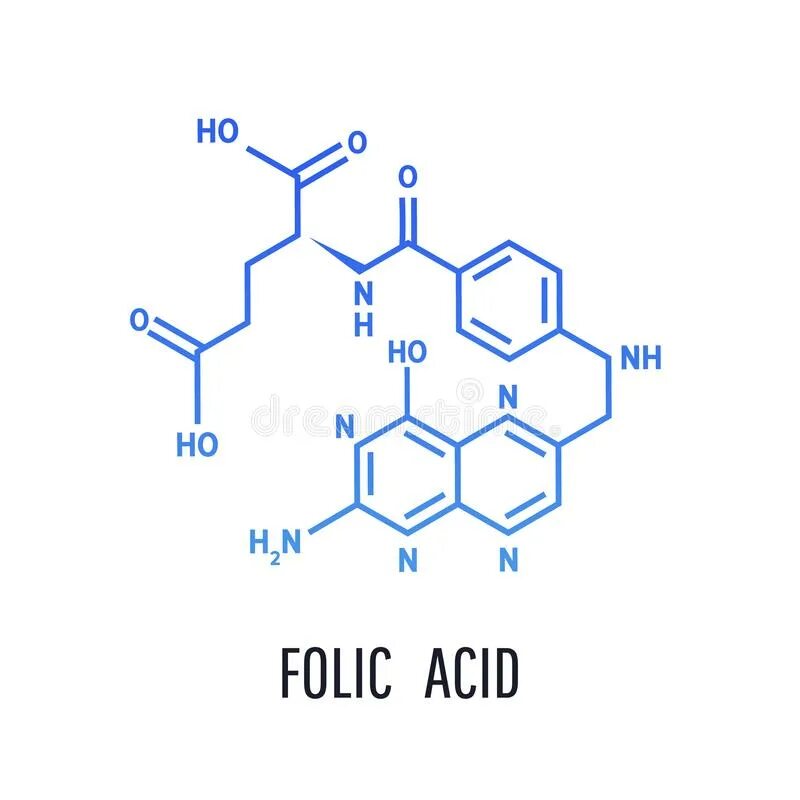 Фолиевая кислота витамин в9 формула. Витамин в9 химическая формула. Витамин b9 структурная формула. B9 фолиевая кислота формула структурная.