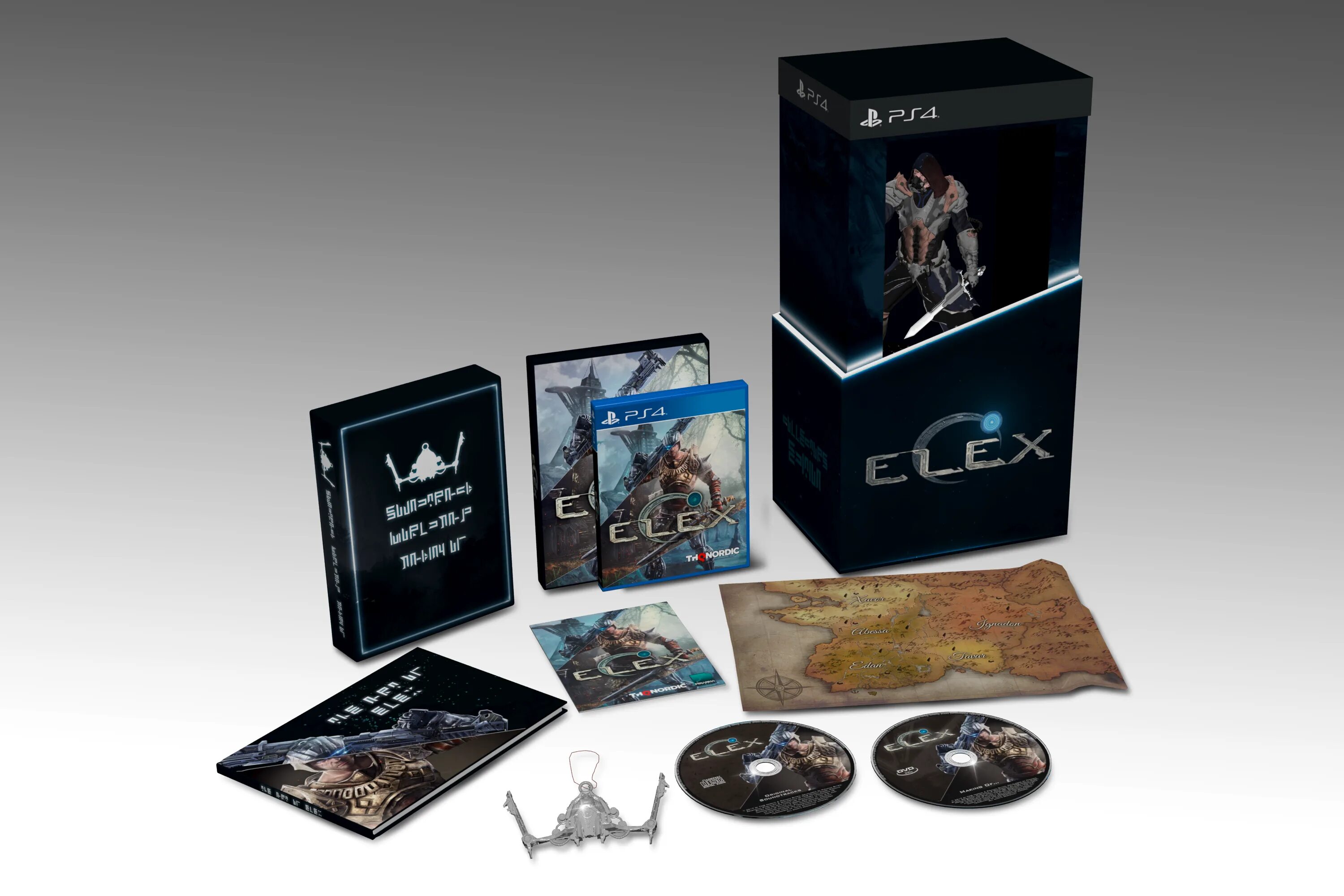 Ps4 коллекция. ELEX 2 Collectors Edition. ELEX II коллекционное издание (PS). ELEX 2 Collectors Edition Figure. Коллекционка THQ Nordic.