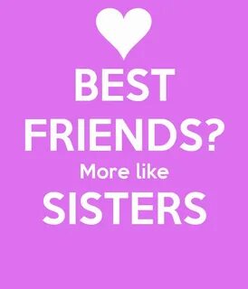 My sister many friends
