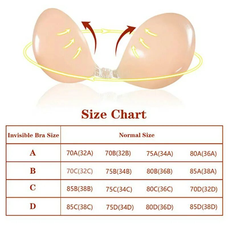 Размеры силиконовых бюстгальтеров. Таблица размеров силиконового бюстгальтера. Размер чашечки. Размер чашки бюстгальтера. Бесшовный бюстгальтер размер