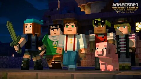 Игра Minecraft: Story Mode (2015) - трейлеры, дата выхода 