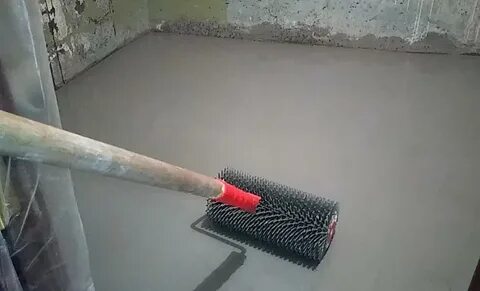 Как залить пол в ванной