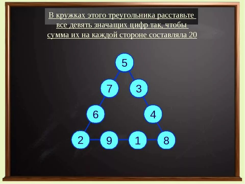 Сумма цифр от 1 до 20. Расставьте цифры так чтобы сумма цифр. расставь в кружках девять цифр чтобы сумма их на каждой стороне была 20. расставить цифры в треугольнике чтобы. расставьте кружках цифры.