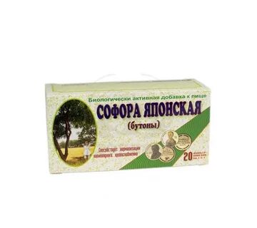 Софора японская в аптеке