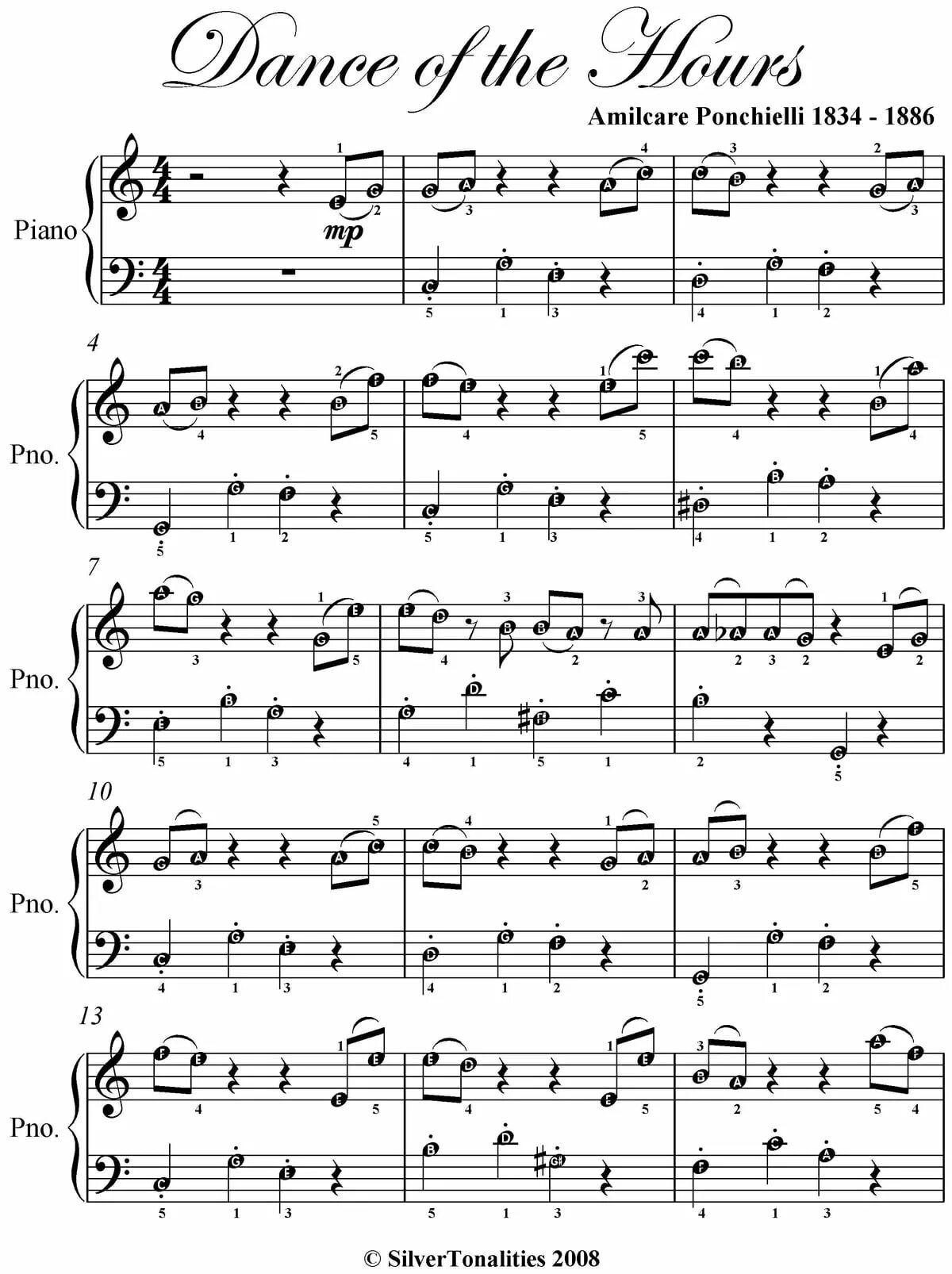 2 hours piano