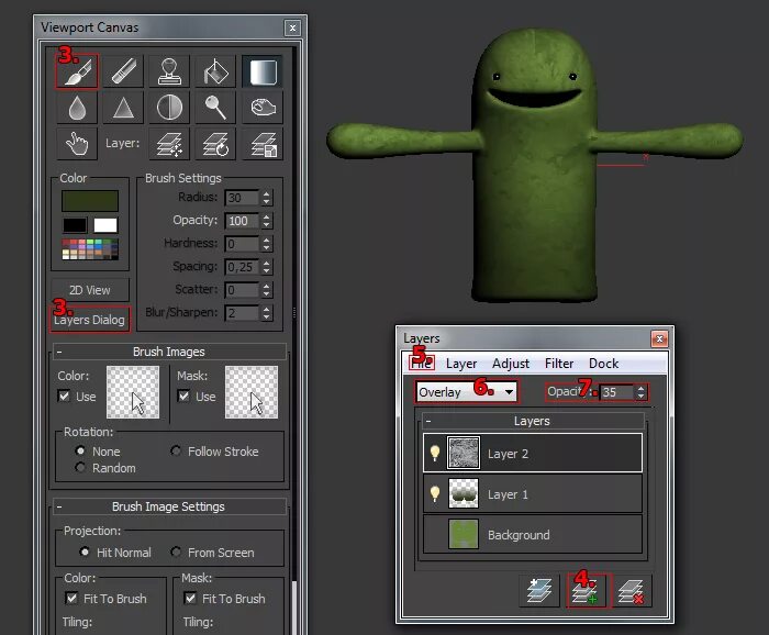 Name viewport content