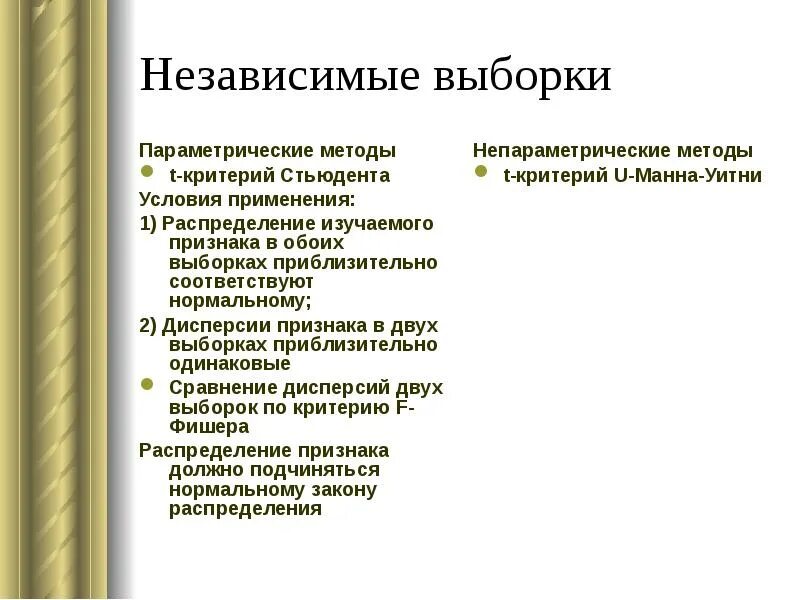 2 приведите примеры зависимой и независимой выборки Связанные И Несвязанные Выборки 70 фото