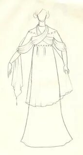 Нарисовать исторический костюм