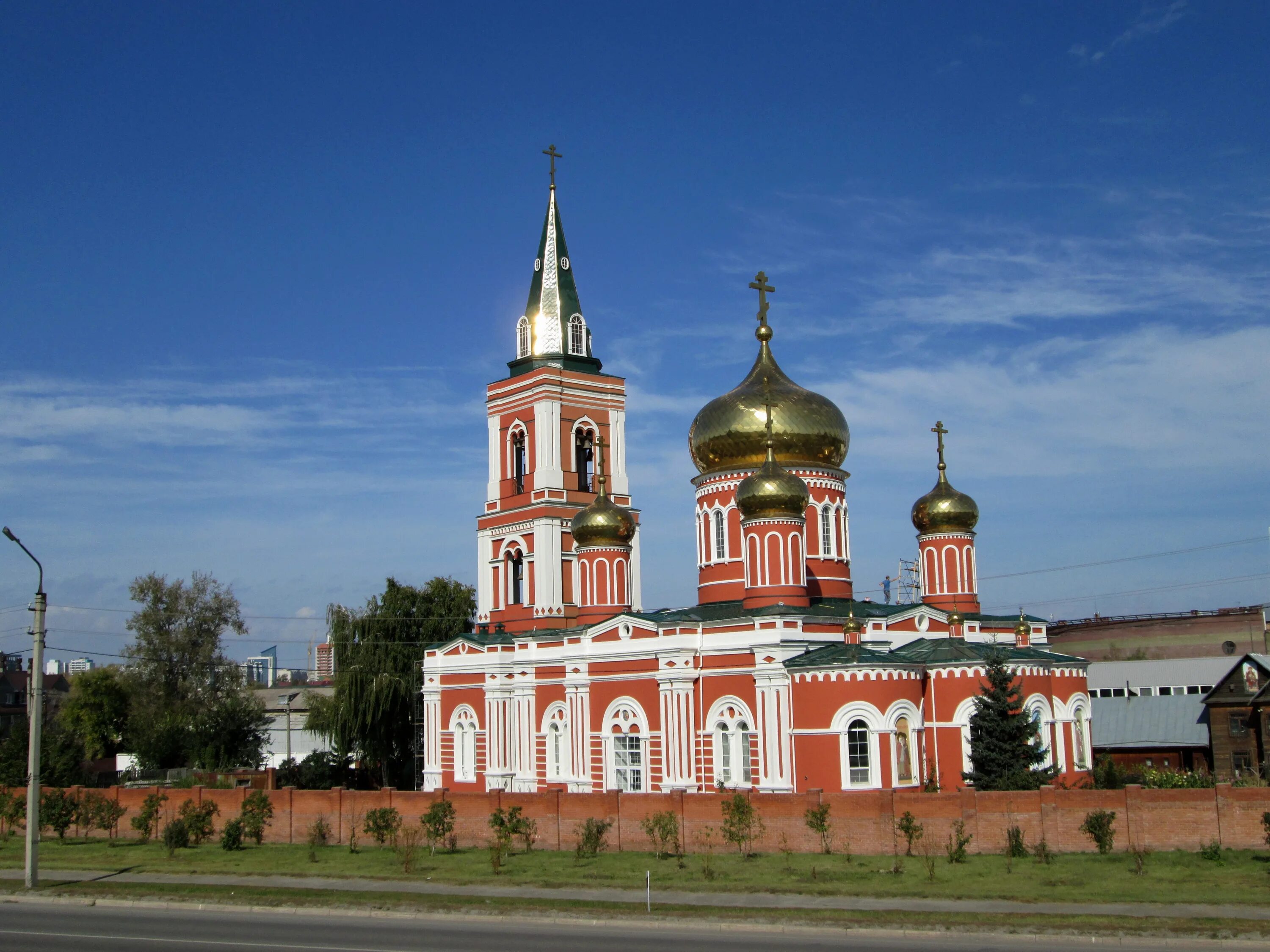 Знаменская Церковь Барнаул. Барнаул Церковь Знаменского монастыря.