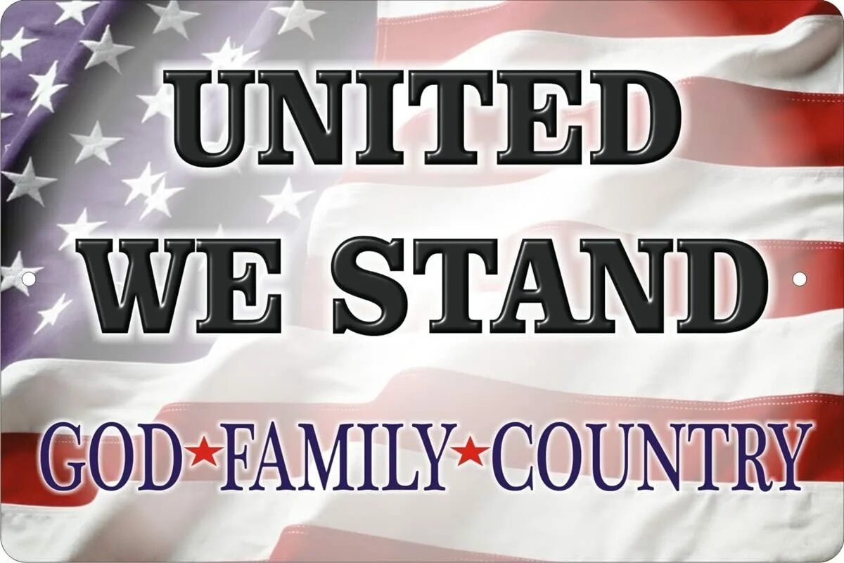 We Stand. United we Stand. 3 Предложение we Stand. Goodnight America.