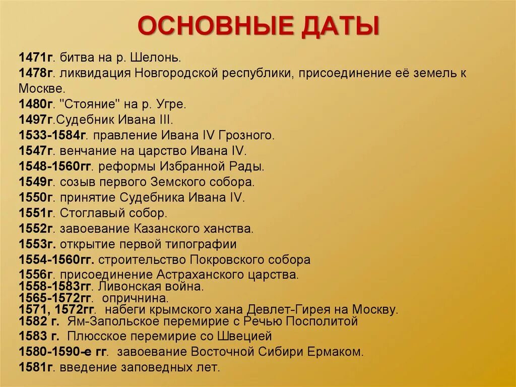 История древней россии 7 класс. Исторические даты. История России: даты и события. Важные исторические даты. Исторические даты Руси.