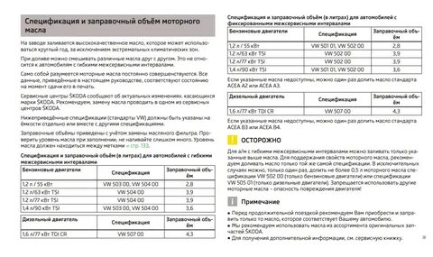 Объем масла в дизельном двигателе