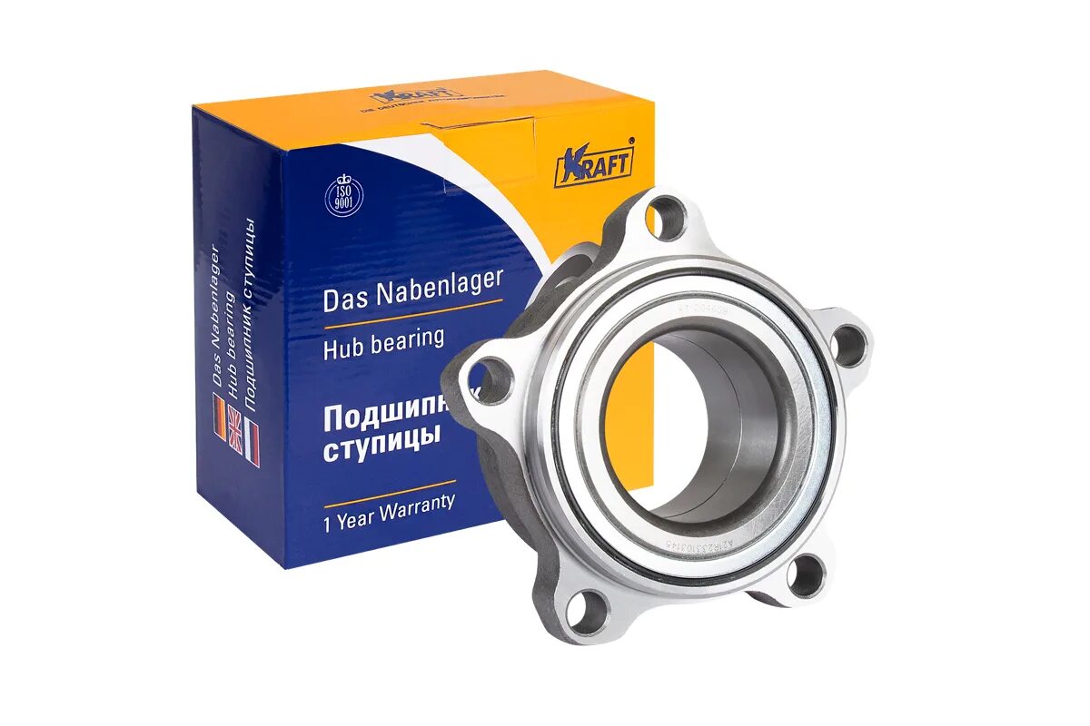 Подшипник ступицы ГАЗ 3302 NEXT передний KRAFT KT 204659 - купить по доступным ц