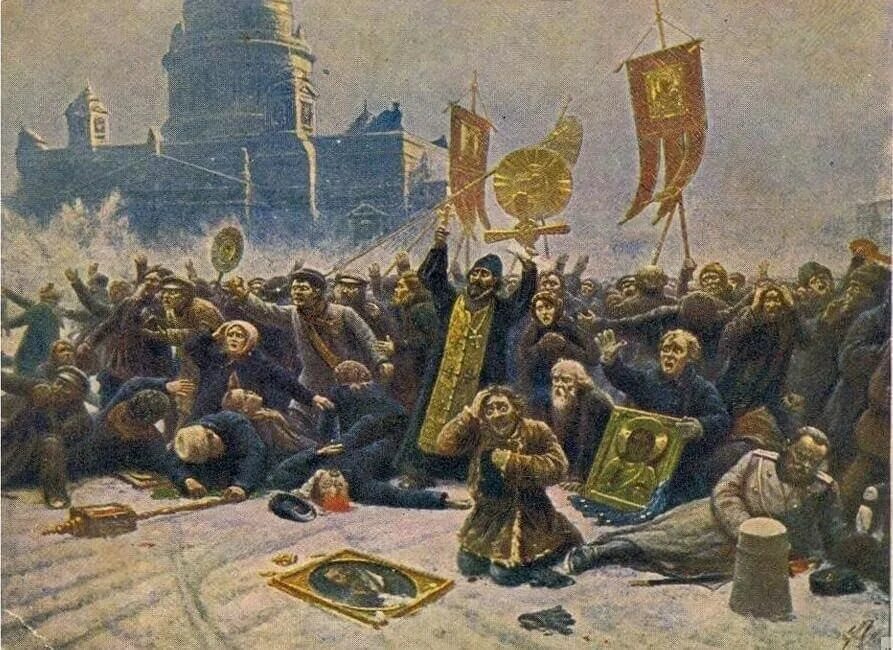 1905 гг. Кровавое воскресенье 1905. 9 января 1905 г. – «кровавое воскресенье». кровавое воскресенье 1905 картина репина. георгий гапон кровавое воскресенье.