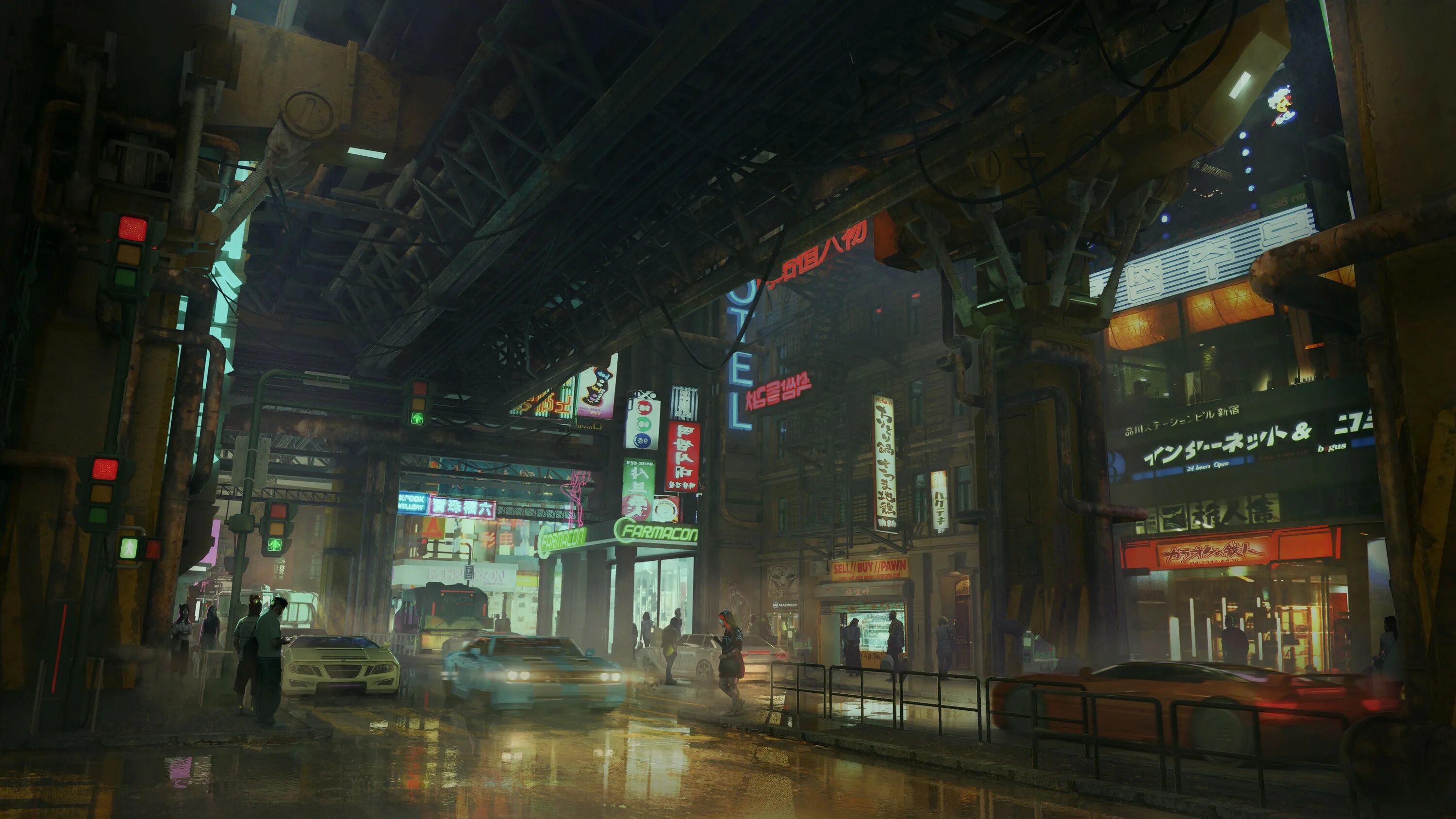 Mod setting cyberpunk. Город найт сити cyberpunk 2077. киберпанк 2077 джапан таун. чайна таун киберпанк. концепт арт environment cyberpunk.