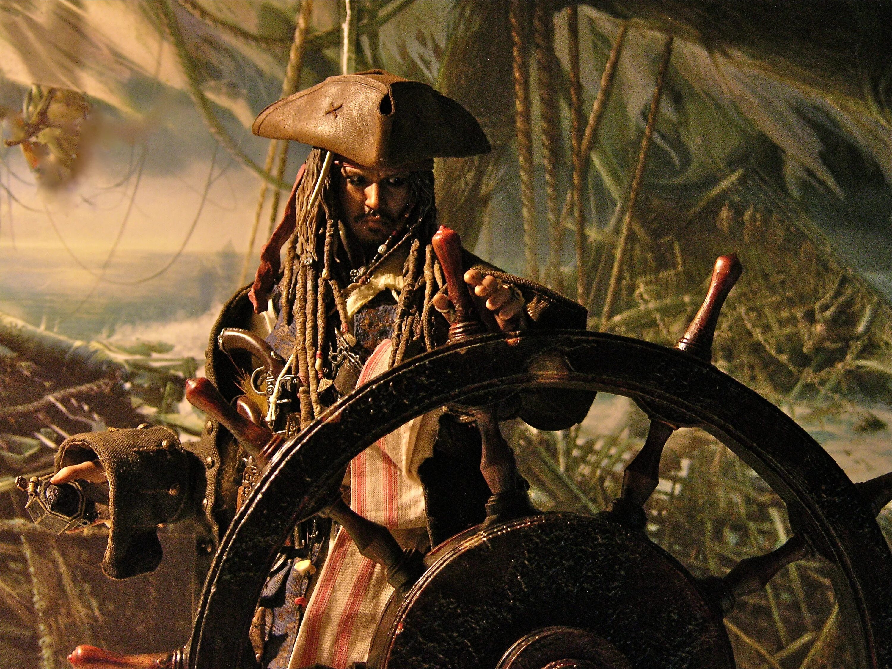 Самый лучший пират. Джонни Депп пираты Карибского моря. Пираты Карибского моря Джек Воробей за штурвалом. Джек Воробей у штурвала черной Жемчужины. Капитан Джек Воробей Эстетика.