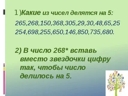 На какие числа делится 86