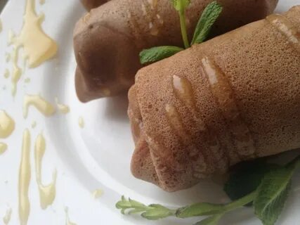 Гречневые блины с молоком