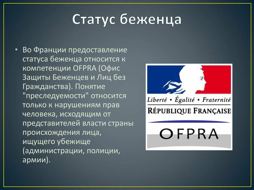 Статус беженца. Статус беженца во Франции. Статус беженца в России. Предоставление статуса беженца. Статус беженца документ