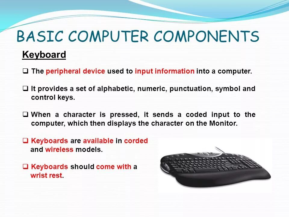 Computer components