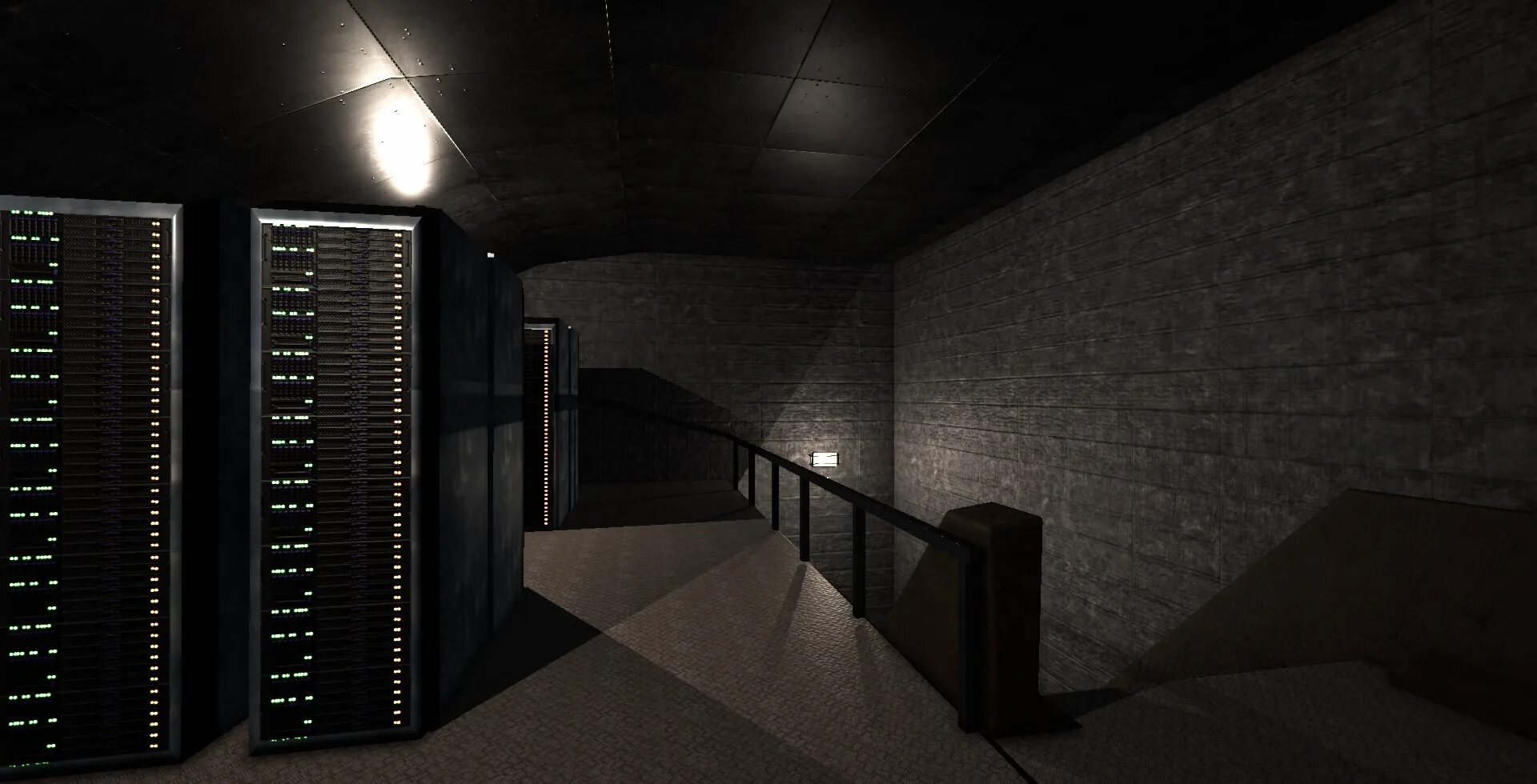 Sl server. SCP Secret Laboratory сервера. Серверная комната SCP Containment Breach. SCP коридор комплекса.