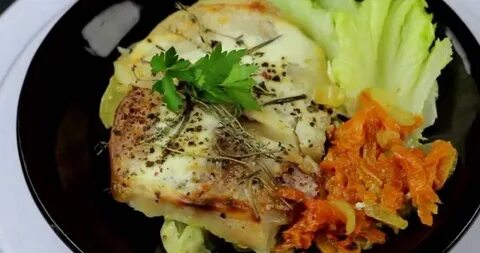 Рецепт пангасиуса с овощами