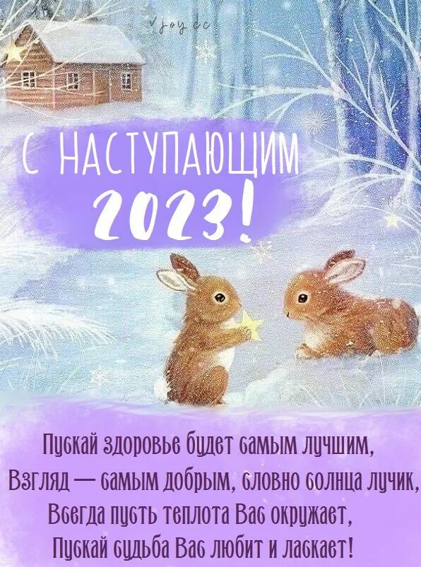 С новым годом кролика 2023. С наступающим 2023 годом. С наступающим новым годом 2023 картинки. Поздравление с новым годом 2023.