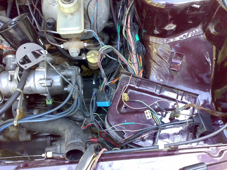 Подключение проводов ваз 2108 Высоковольтные провода TESLA, замена Lada Приора хэтчбек, 1,6 л, 2010 года сво