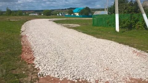 Дорога с твердым покрытием