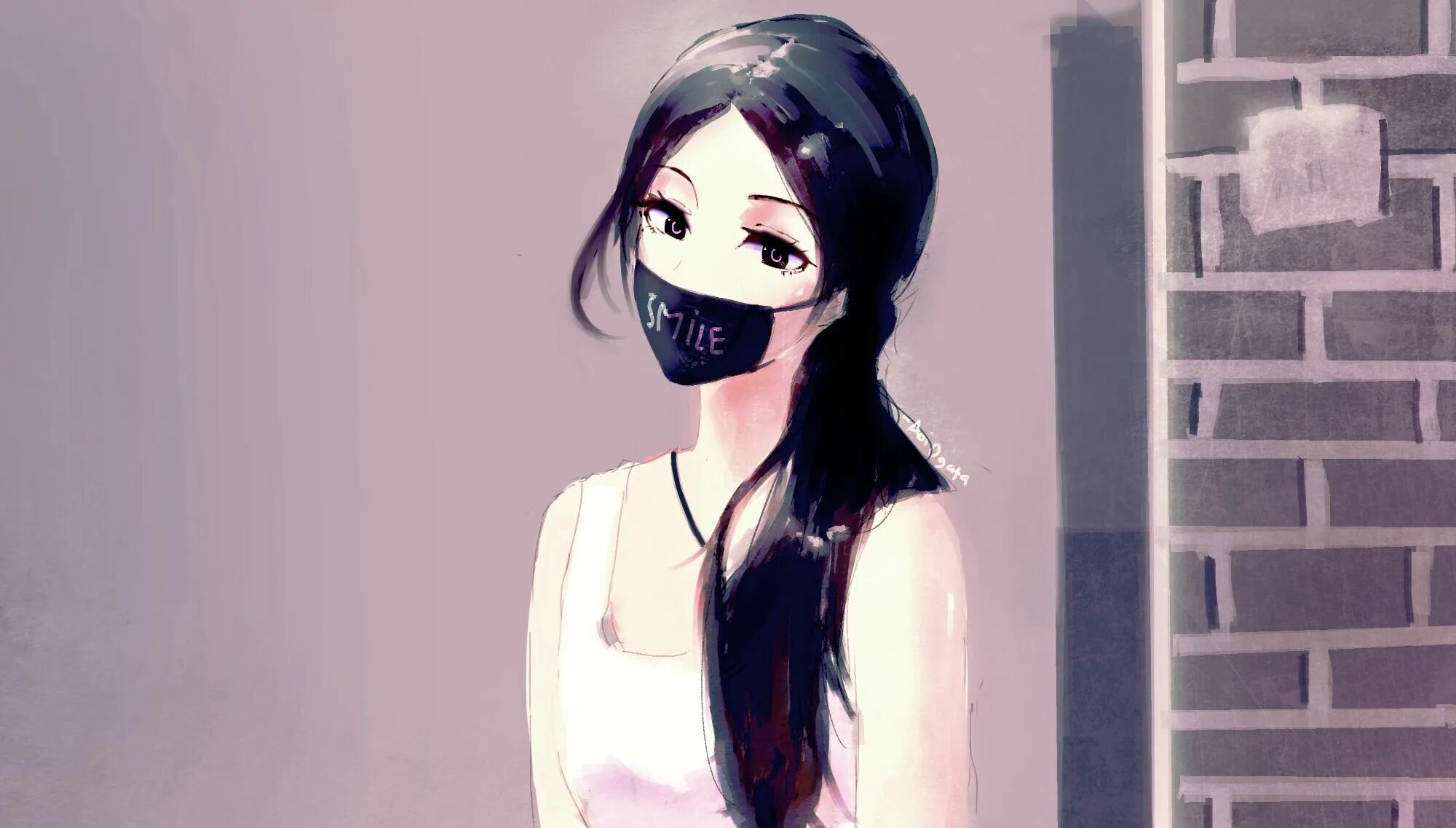 Tyan in a mask