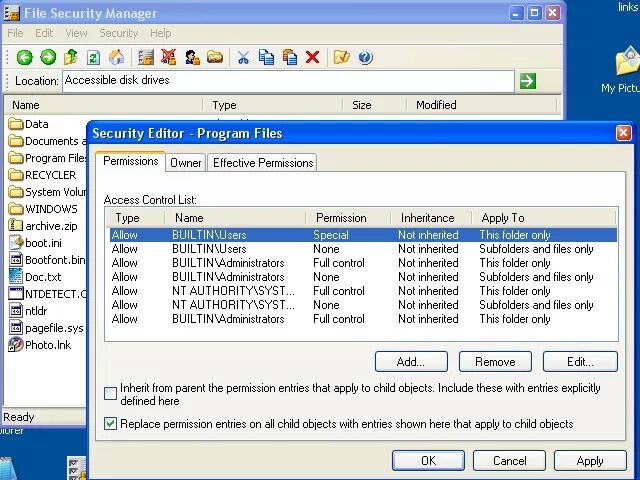 Security files. File security manager. программа files. file securer. security manager программа права.