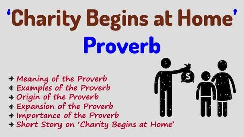 Begins at home