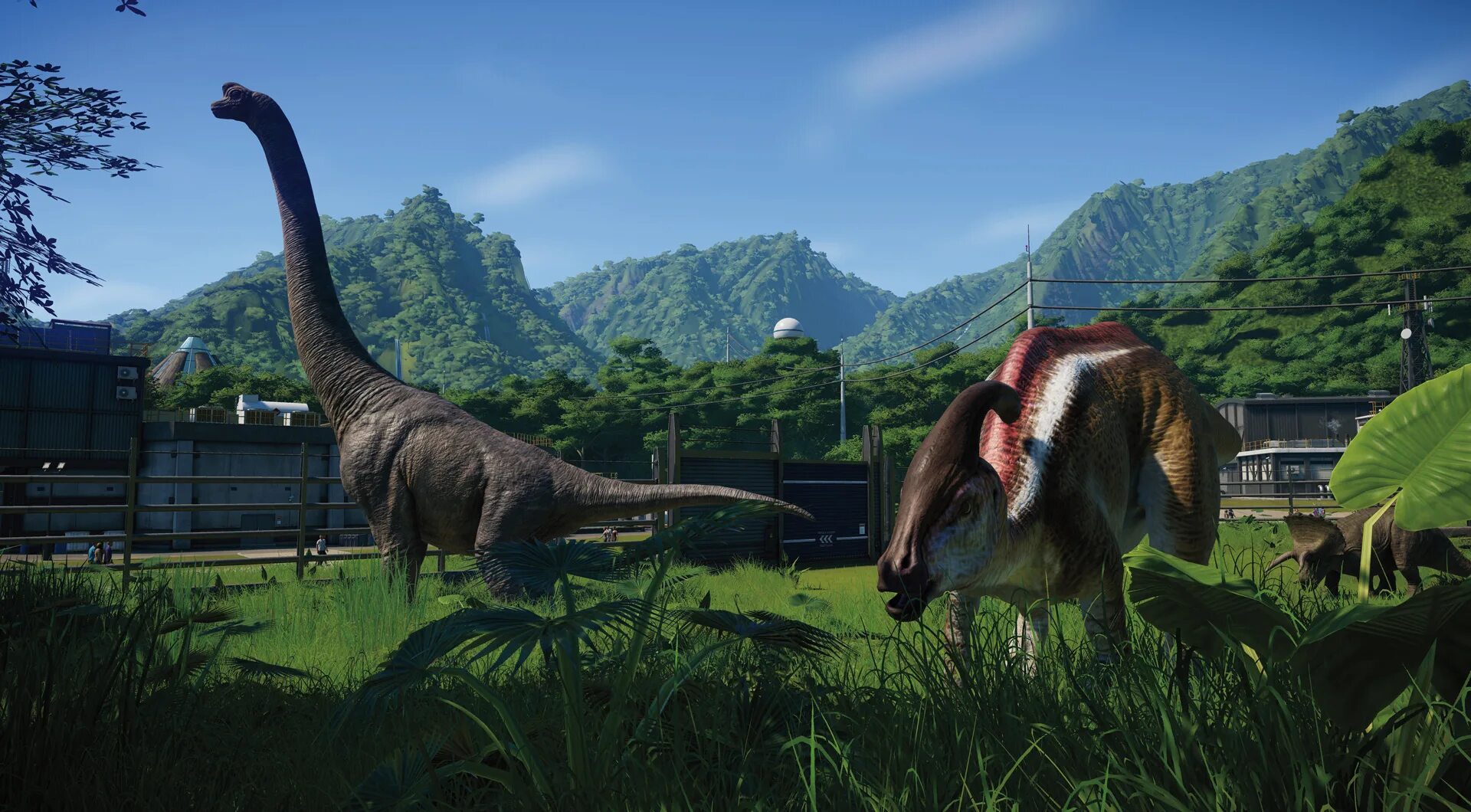 Jurassic world evolution требования. Мир юрского периода эволюшн. jurassic world evolution парк. jurassic park evolution игра. игра jurassic world evolution 2.