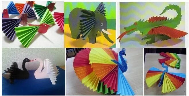 Какие есть поделки из бумаги. Поделки из бумаги гармошкой. поделки из бумаги сложенной гармошкой. игрушки гармошки из бумаги. поделки гармошкой из цветной бумаги.