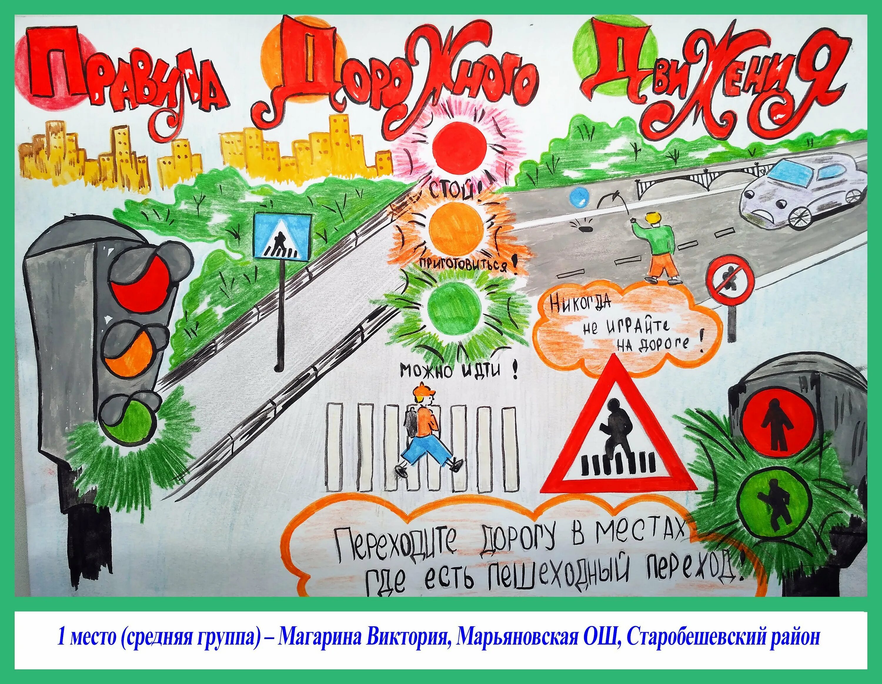 Рисунок по правилам дорожного движения. Плакат ПДД. Рисунок на тему правила дорожного движения. Плакат безопасная дорога.