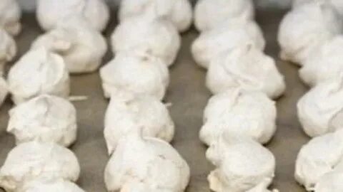 Безе в электрической духовке с конвекцией