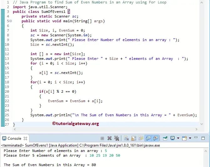 Array get first