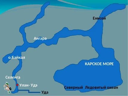 Ангара впадает в