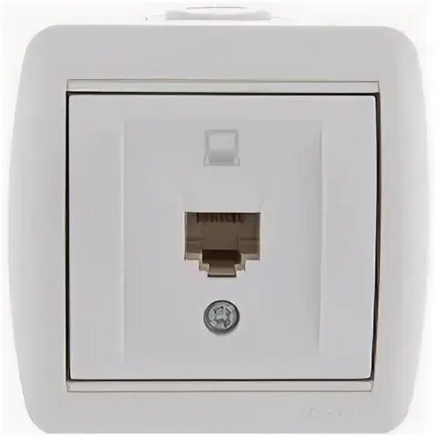 Розетка компьютерная rj 45 накладная